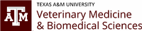 Texas A&M College of Veterinary Medicine & Biomedical Sciences Logo